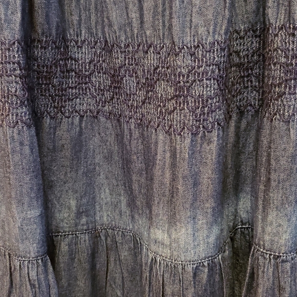 NEW "Denim" Maxi Dress - Picture 3 of 9